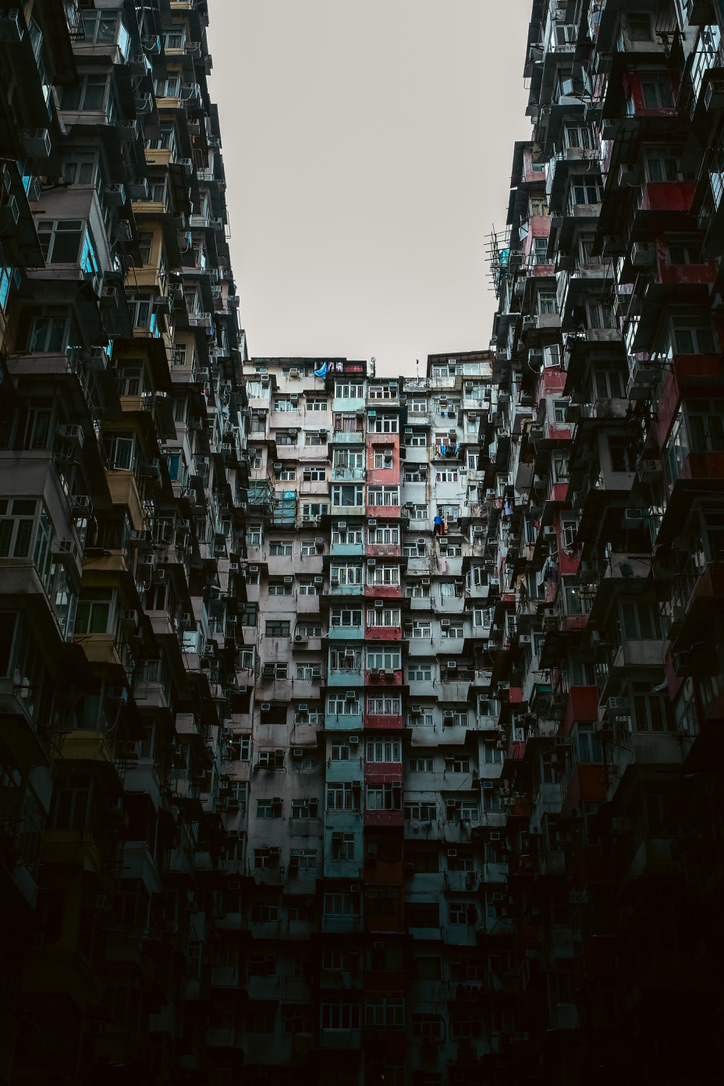 Hongkong, Wohnblöcke