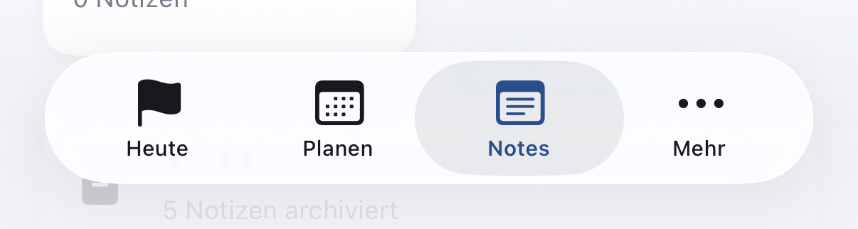 Heute Planen Notes Mehr